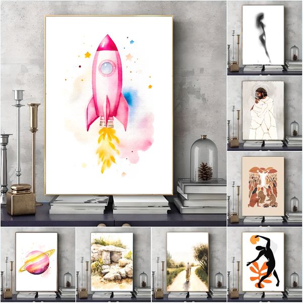 

3 pieces Wooden Framed Canvas Poster saturn devouring his son, horror abstract art, Creative Waterproof Canvas Posters, Bedroom, Office