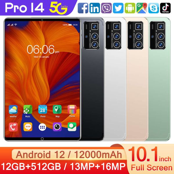 

10 Inch Android Tablet Gaming Student Games 4/5G