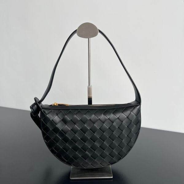 

camera bags Leather weaving Crossbody bag mini Intreccio series mobile Shoulder bag zipper purses designer 10A miirror Soft Composite sheep leather Cosmetic G15, A3
