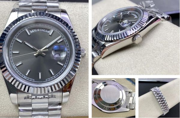

Designer Men's Watch DATE ST9 Automatic Watch 40mm 904L Stainless Steel Strap Luxury Men's Watch Sapphire Glass Hidden Folding Buckle 36mm, Watermelon