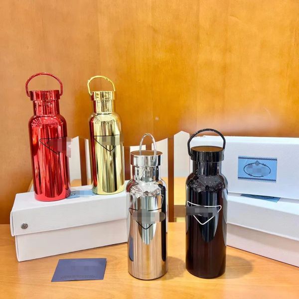 

501-600ml Thermos SimpleSports Straw Water for Men and Women Couples Creative Cup Holiday Gift