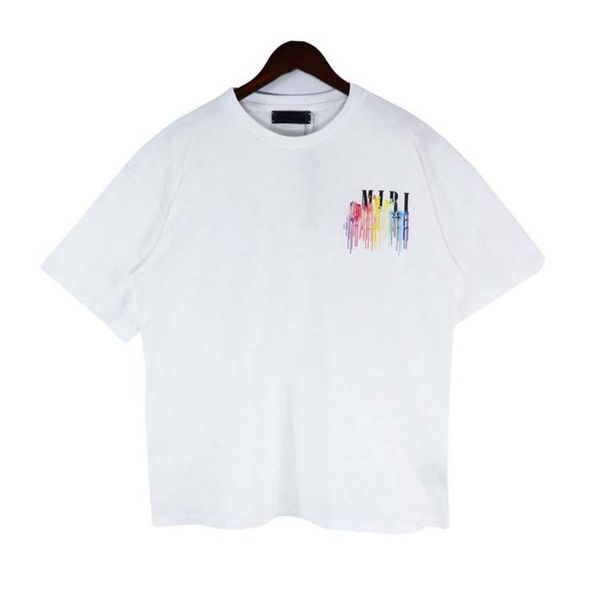 

mens t designer shirt man tees fashionable pure cotton breathable new versatile couple clothing Sleeve Cotton Breathable Letter Tee White tshirt, Beige