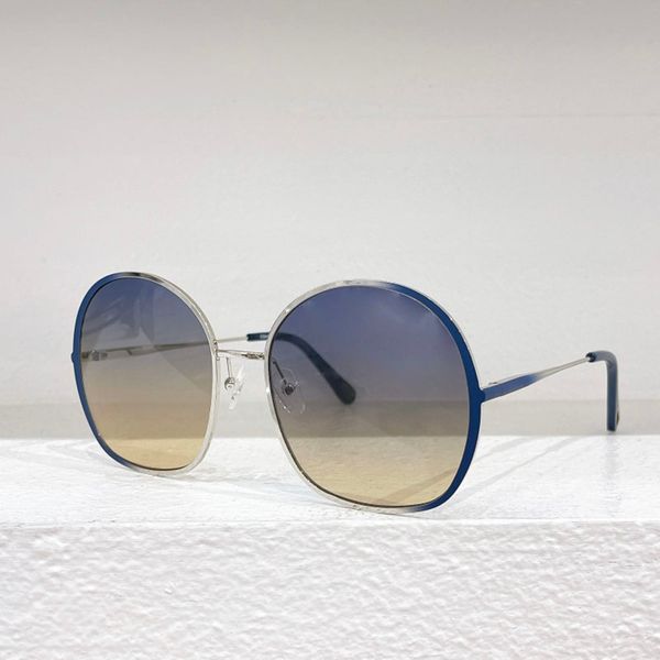 

2024 Oval Sunglasses Women Alloy Frame Gradient UV400 Shades Oculos De Sol Feminino Vinrtage Fashion Sun Glasses with Brand Cases Free Shipping
