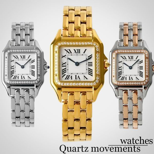 

Gold Watches women designer watches Watch high quality 22 or 27MM Sizes movement watches Stainless Steel Diamond dial Sapphire fashions Luxury Woman Watches, Regulator