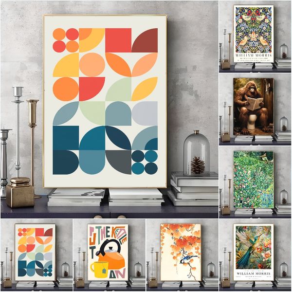 

Framed Set of 2 Painting Prints,Human organs, simple and colorful illustration, female body parts, feminism