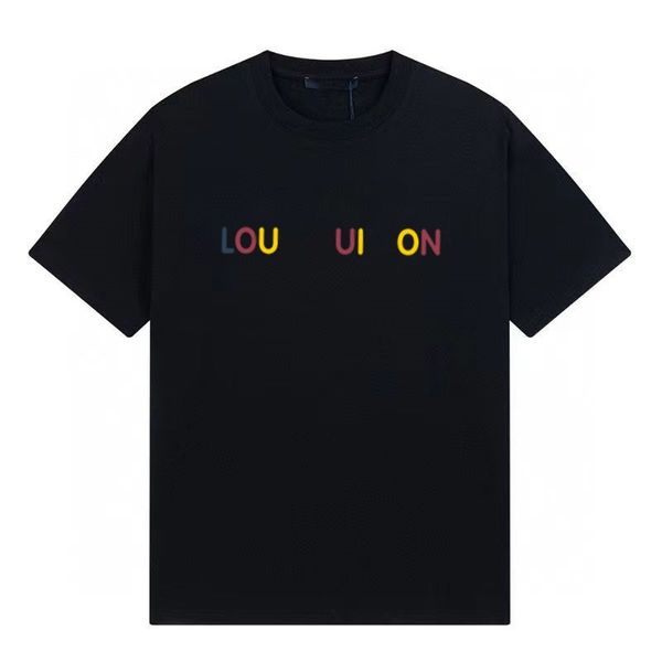 

luxury designer t shirt mens shirts Sprayed streetwear letter cotton womens clothes t-shirt tee clothing tops, #10