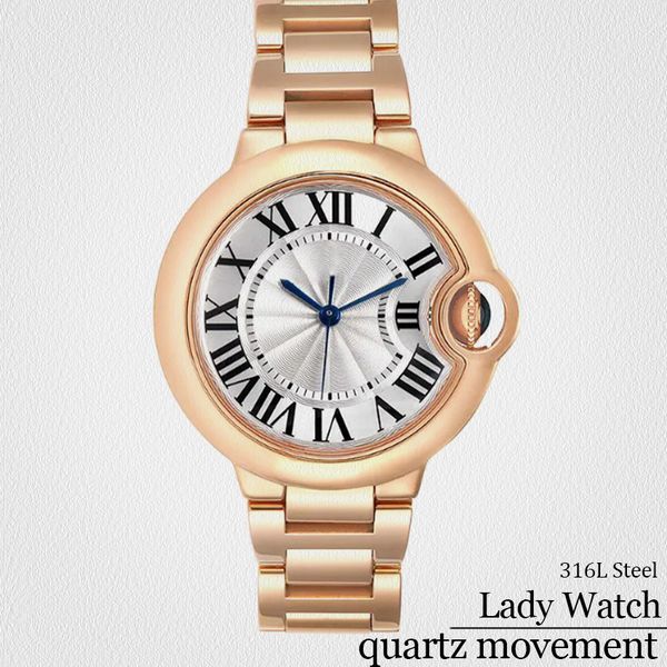 

designer wrist watch movement watches Silver watchstrap Balloom campaigns Silver strap Stainless Steel movement Watches 33 36 42mm Sizes fashions Women's Watches, #3 silver strap