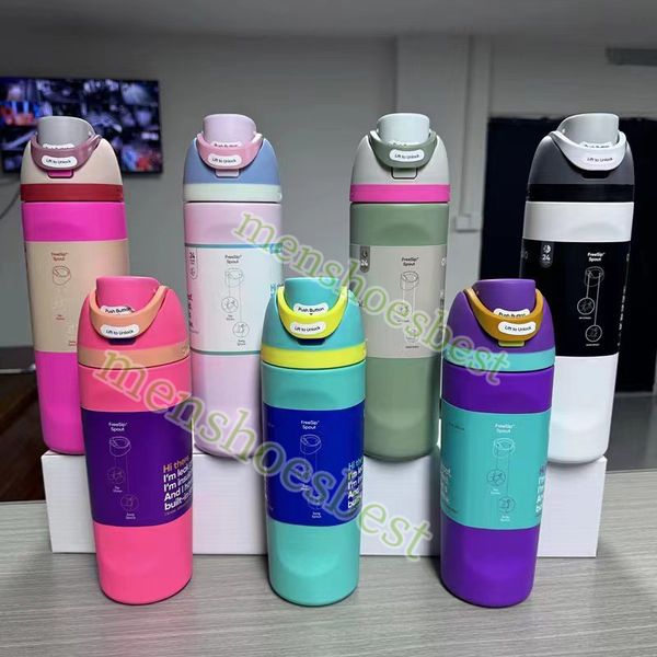 

New Bottles Colorful Water Bottle Insulated Cup 316 Stainless Steel Space Pot Outdoor Vacuum Drink Thermos Waterbottle Cups, Black