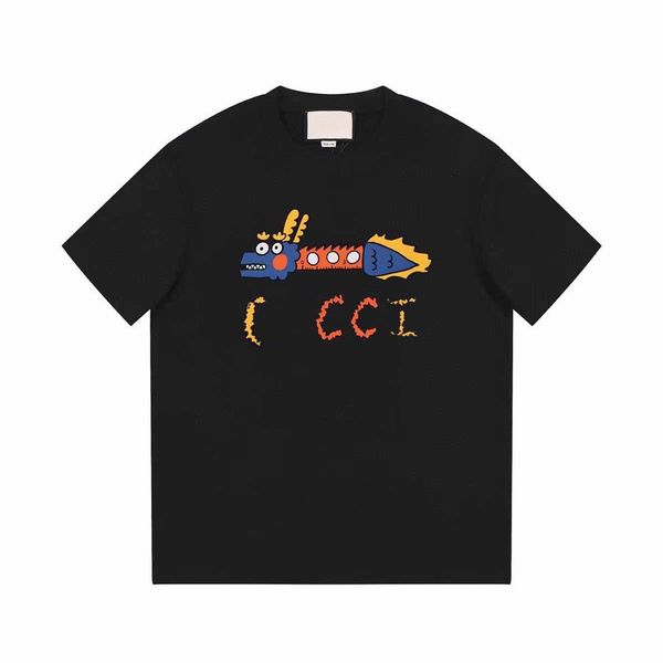 

Men's T-shirts Men's t brand Designer Tees Letter Print Short Sleeve Tops Cotton Loose Men Women Shirt, #23