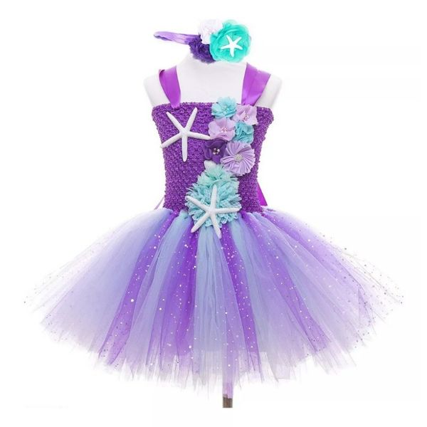 

Show Girl's pompadour festival dress, Purple