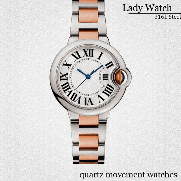 

Luxury Quartz Movement Watches watches designer watches for women Stainless Steel movement Watches 33 36 42mm Sizes campaigns Silver strap fashions Women's Watches, #13 brown strap