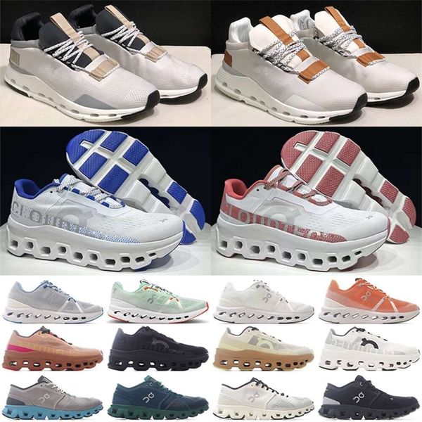 

2024 Running Women Men Shoes Physical Sneakers Training New Casual Lightweight Breathable Comfortable Shock Absorption Lace Up Wholesale 36-47, White