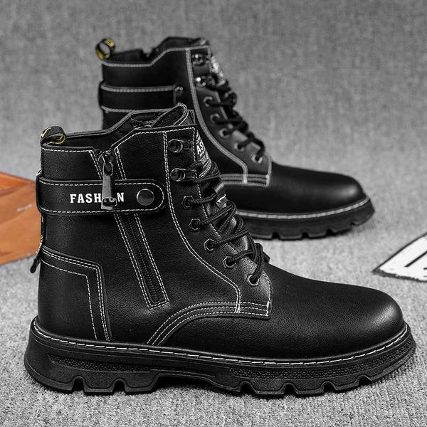 Stay Warm and Strong: Men's Mid-Top Winter Work Boots for Ultimate Comfort and Durability