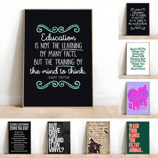 

1Pc Wooden Framed Canvas Poster, Good morning, I am God. Today I will take care of all your problems, Creative Waterproof Canvas Posters