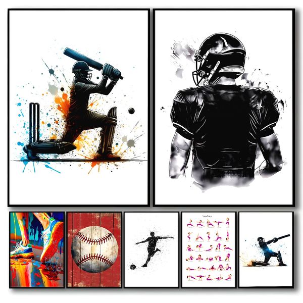

3 pieces Wooden Framed Canvas Poster Golf art, animals posters, Creative Waterproof Canvas Posters, Bedroom, Office, Living Room, Cafe, Bar
