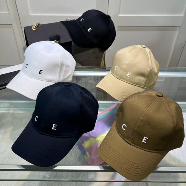 

Mens Ball Caps Fashion Stingy Brim Hats for Men Women Designer Hat Summer Letters Embroidery Cap Casquette High Quality Beanies Multi Colors, Black-1