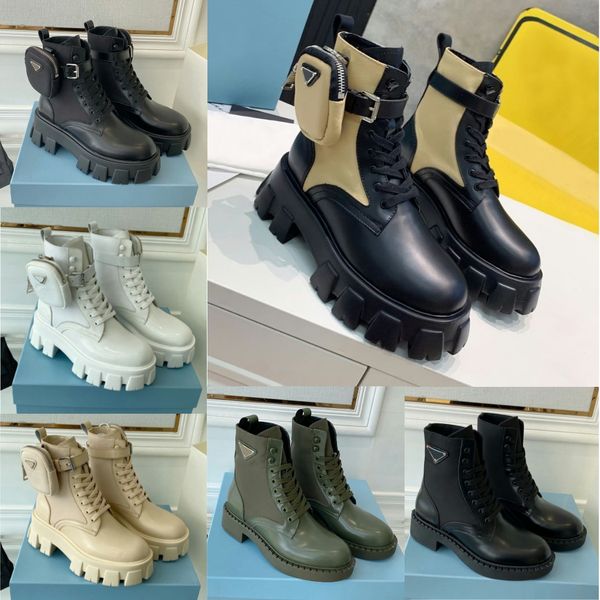 

designer boots for men women boot triple black leather over the knee low top oxford bottom ankle classic winter snow fur booties outdoor warm boots, Model-8