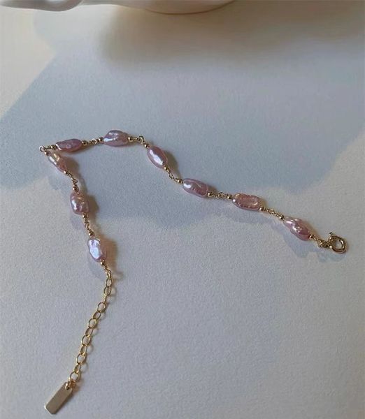 

2024 New Fashion Jewelry Necklace Light Luxury Freshwater Pearl Baroque Necklace