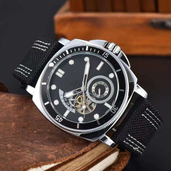 

2024 Full Function New Elite Men's Business Running Second Sports Mechanical Watch, Blue