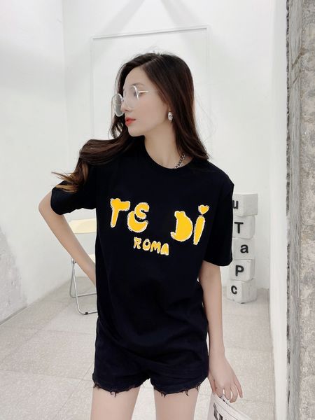 

Men's T-Shirts Summer Spring Loose T Shirt Men Women High Quality Classic Slogan Print Top Tee With Tag, #7