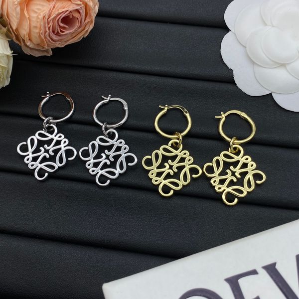 

Simple Hoop Designer Earrings 18k Gold Plated Classic Luxury Earrings Designer for Women Wedding Party Designer Jewelry with Box