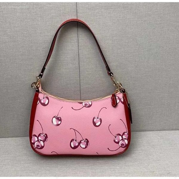 

Cherry Teri shoulder Bag Swinger Women Axillary designer handBag fashion bag Purse Genuine leather Top Quality Flap Tote Bags Distress wallets dhgate, #3
