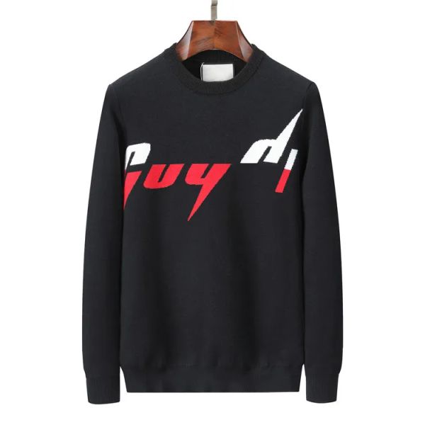 

2024 Designer men's sweater warm wool underwear pullover men's top in autumn and winter hoodie BFG2411205, Brown