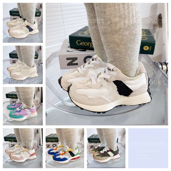 

Casual Children Spring Autumn Sneakers Kids Boys Girls 327kids Designer Shoes, Blue