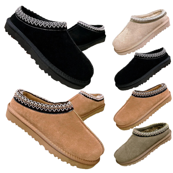 

Australia Women Boot Designer Tasman Snow Winter Sheepskin Boots Ladies Tazz Platform Fur Slippers Classic Ultra Mini Suede Wool Ankle Booties Australie, 25# tazz slippers