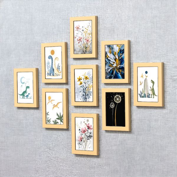 

3 pieces Wooden Framed Canvas Poster dandelion art, black glitter, Creative Waterproof Canvas Posters, Bedroom, Office, Living Room, Cafe