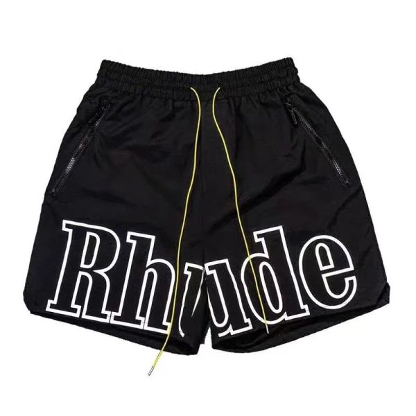 

Designer mens rhude shorts fifth shorts men sets tracksuit pants loose and comfortable fashion be popular 2024 new Designer Summer gym shorts, Beige