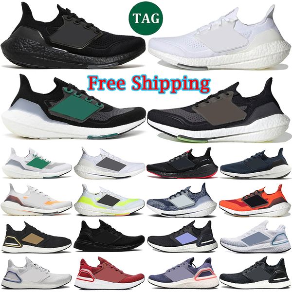 

Free Shipping ultraboosts 19 1.0 4.0 Dna Triple Black White Gum Camo Sole Whites Oreo Wonder Taupe Aluminium Men Womens Sneakers 36-45, Color 12