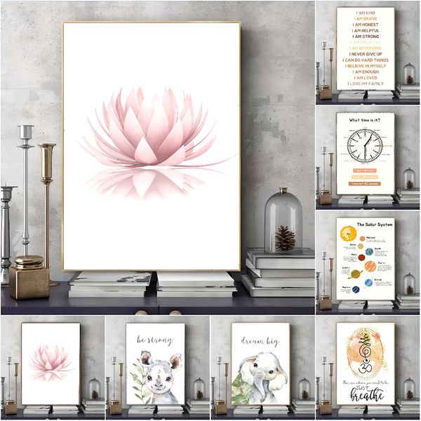 

3 pieces Wooden Framed Canvas Poster Hand gesture art, good, love you and OK posters, Creative Waterproof Canvas Posters, Bedroom, Office