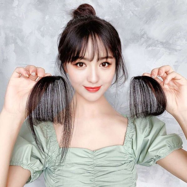 

Wig Women's Air, Light, Invisible and Traceless Simulation, Qi Liu Hai, Internet Red Manga, Liu Hai, Wig Piece Factory Direct Sales