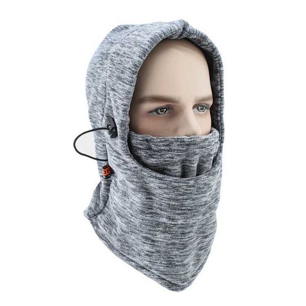 Balaclava Face Mask Motorcycle Fleece Cover Windproof Full Face Mask Hat Neck Warmer Helmet Skiing Face Shield Winter hatsXJ241122