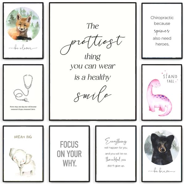 

3 pieces Wooden Framed Canvas Poster Modern minimalist inspirational quotes art, Creative Waterproof Canvas Posters, Bedroom, Office