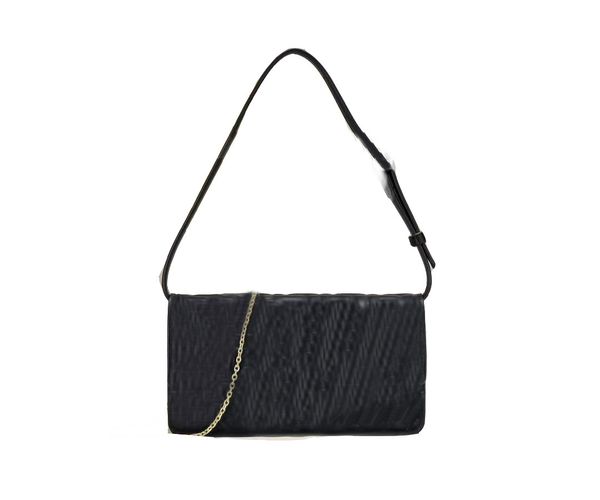 

20240223 High Quality Designer Bag High quality Shoulder Bag Women's Fashion hand Makeup bag Solid color bag, Black