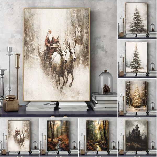

1 piece unframed painting print,mouse and mushroom, forest art, natural aesthetics, dark hut core art,creative waterproof canvas poster