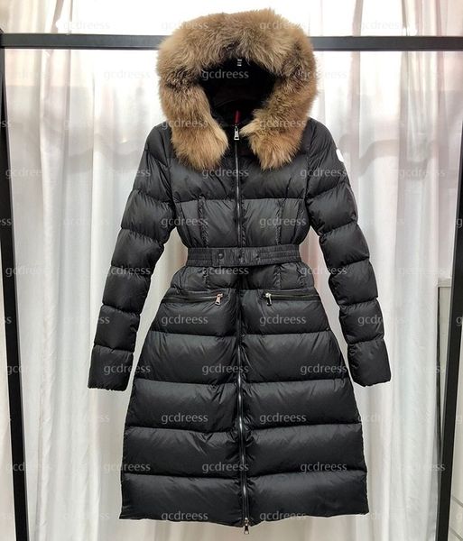 

Women' coat down jacket ladies designer jacket winter women down jacket parka fur hooded fashion casual windbreaker white duck down coat new year gift, 33colour