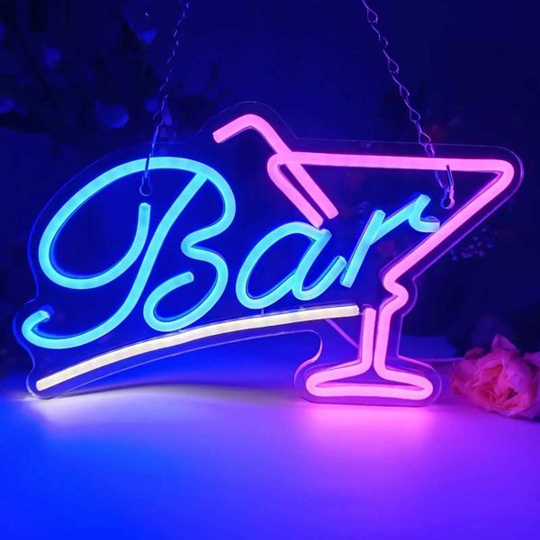 

Neon LED Lights Lamps Bar Sign Art Wall Hanging Garden Wedding Room Decor Home Bedroom Store Bar Decoration Light Sign Z241123 ation