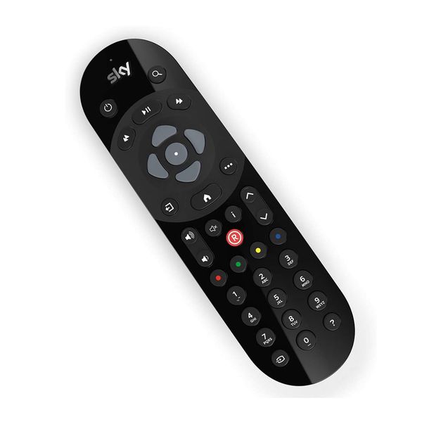 By Sea Shipping Universal IR Controller Sky Q Box Coontroller Black sky TV box /TV high quility Remote Control for home