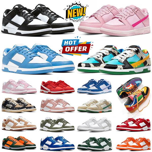 

Free Shipping Panda running shoes low Designers University Blue Red Triple Pink Rose Whisper Valentines Day White Mint men women shoes mens GAI sneakers, #1
