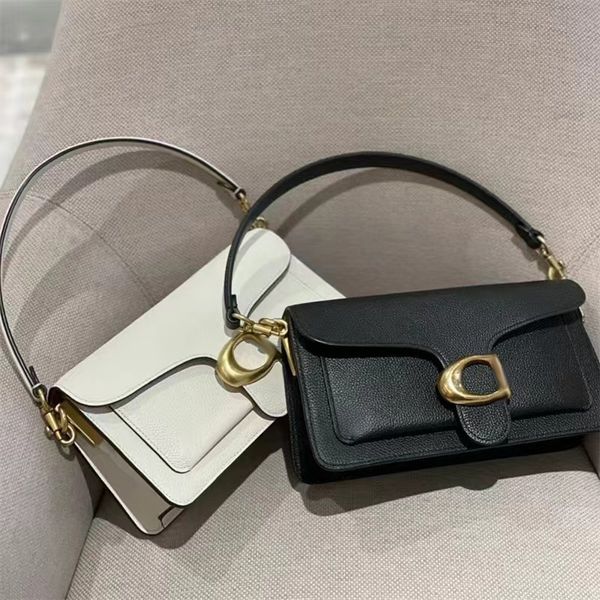 

Designer Shoulder Bags tabby tote crossbody bags handbag baguette shoulder square fashion satchel high quality designer Womens bag, Grey