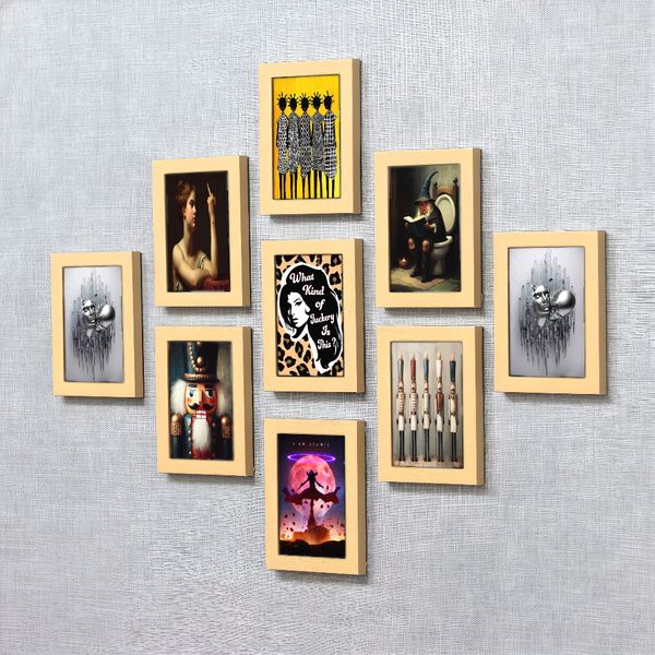 

1 piece unframed painting print,minimalist nutcracker, vintage christmas art, christmas gift,creative waterproof canvas poster, bedroom