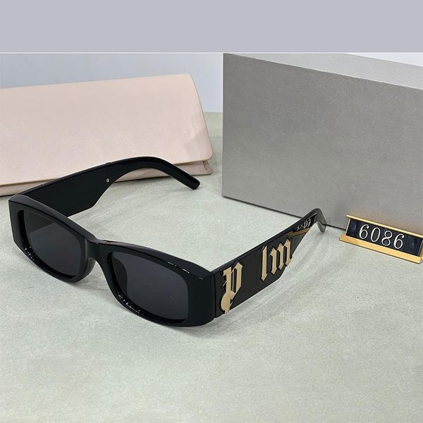 

Unisex Designer Sunglasses for Men Womens Sunglasses Rectangular Sun glass with Letters Polarized Goggle Adumbral Eyeglasses Hip Hop Style