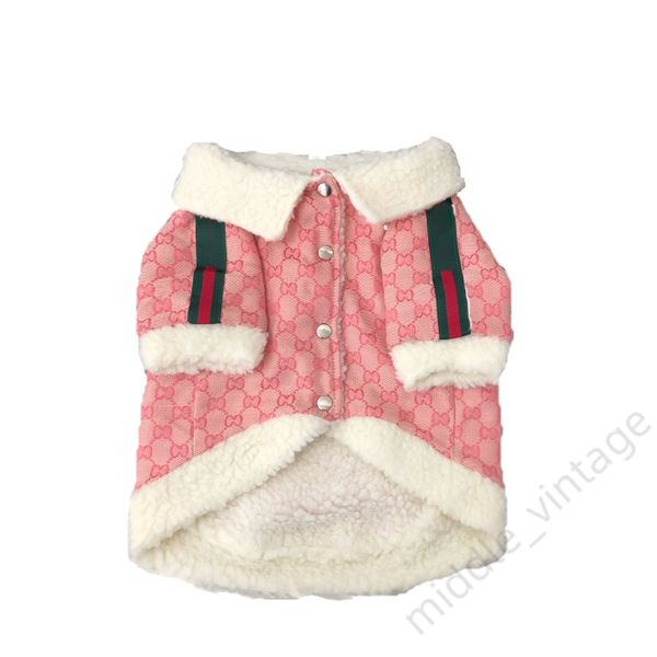 

Trendy Brand Clothes Autumn Winter, French Dou Schnauzer, Teddy And Other Designer Dog Veet Cotton Coats, Must-haves For Pet Travel, Pink