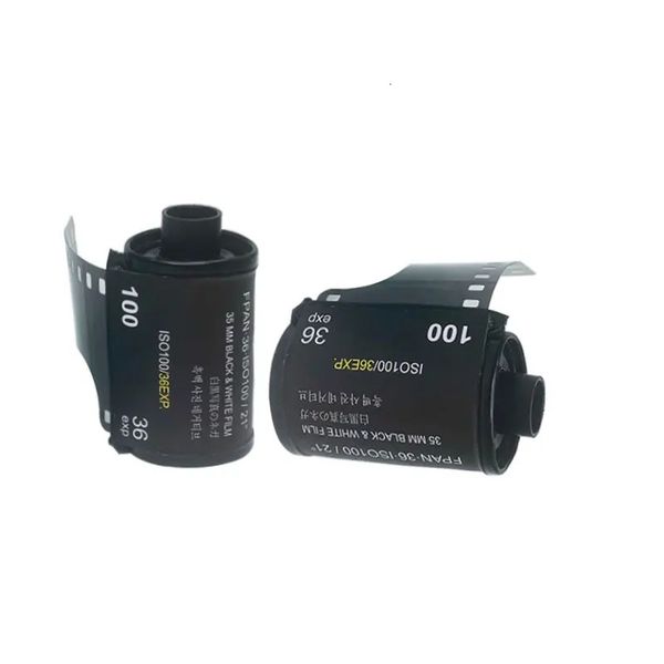 2 packs of 35MM black and white film 100 ISO 36 exposure 135 for vintage pography cameras 241125