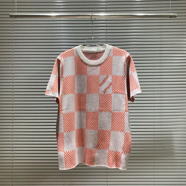 

Designer Mens Plus Tees Polos Round Neck Embroidered and Printed Polar Style Summer Wear with Street Pure Cotton 537545, F43