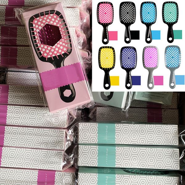 

Hiarbrush Detangling brush Anti static Paddle Brosse Club Massage Brush Comb Prevent Trichomadesis Hair SAC Massager