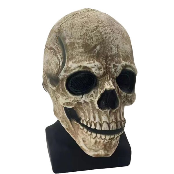 

Skull Mask Halloween Costume Free Shipping Terror Mask Mouth Movable Cosplay Latex Mask Funny Props Toys Party Toys & Supplies Mask Gift